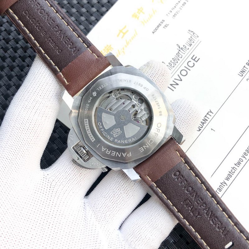 Panerai Classic Luminor Men's Replica Watch Big Three Hands Design-7