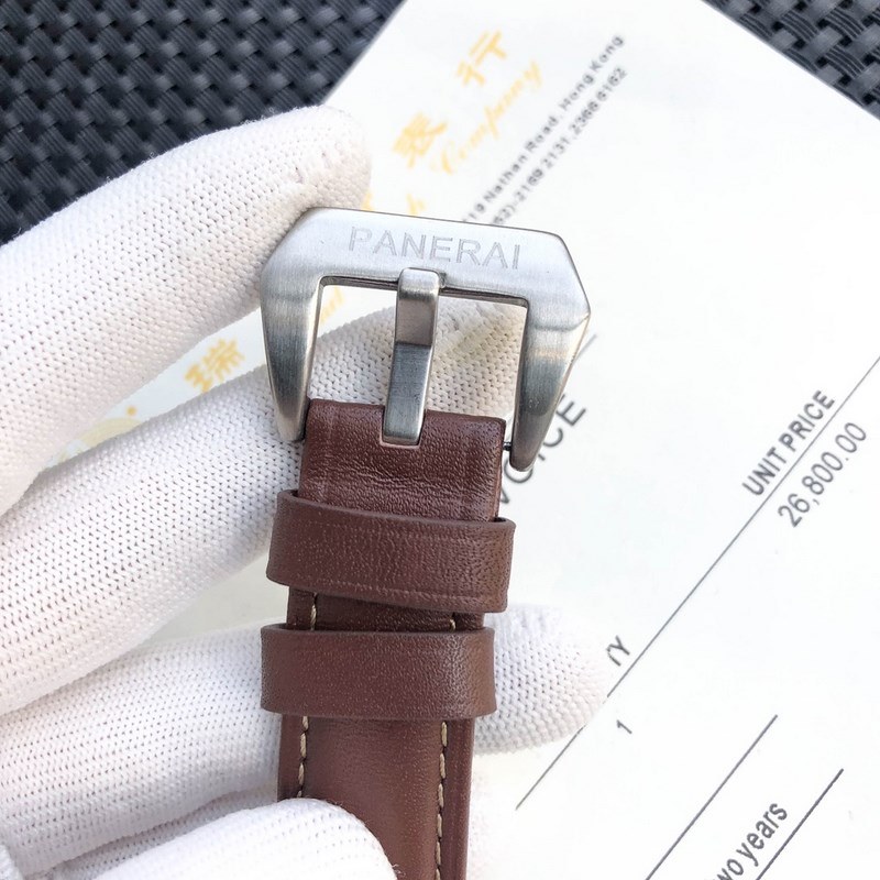 Panerai Classic Luminor Men's Replica Watch Big Three Hands Design-8