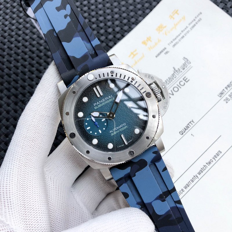 Panerai Classic Luminor Men's Replica Watch 3 Hands Design-2