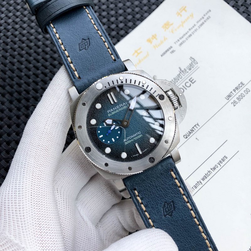 Panerai Classic Luminor Men's Replica Watch 3 Hands Design-3