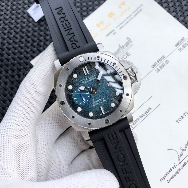 Panerai Classic Luminor Men's Replica Watch 3 Hands Design-5