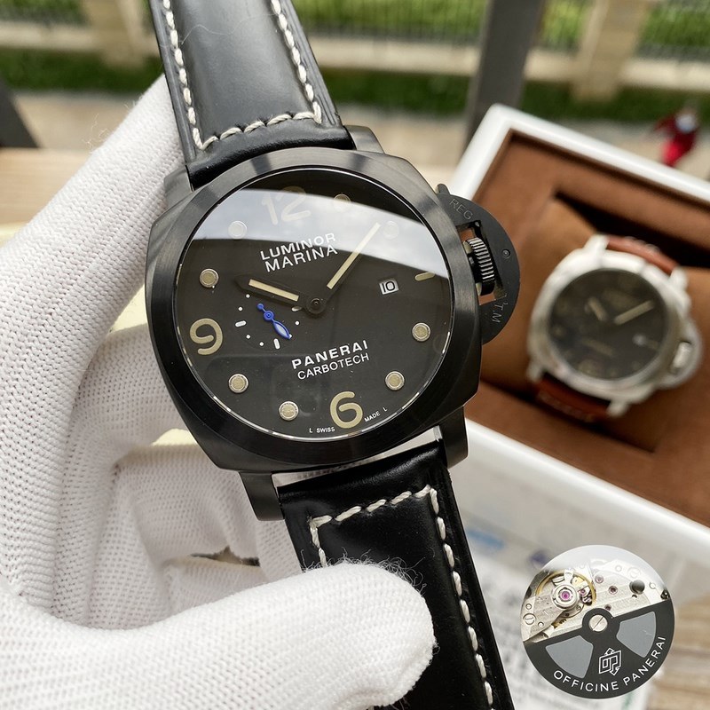 Panerai Classic Luminor Men's Replica Watch Two-Hand Design-2
