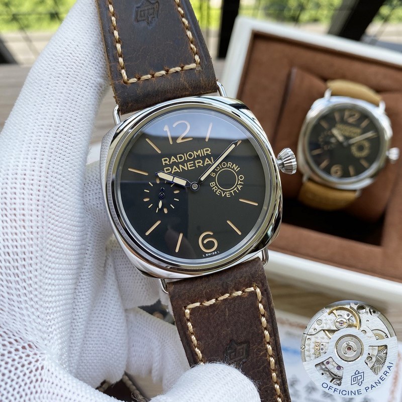 Panerai Radiomir PAM000992 Sandwich Structure Oil-Tanned Calfskin-2