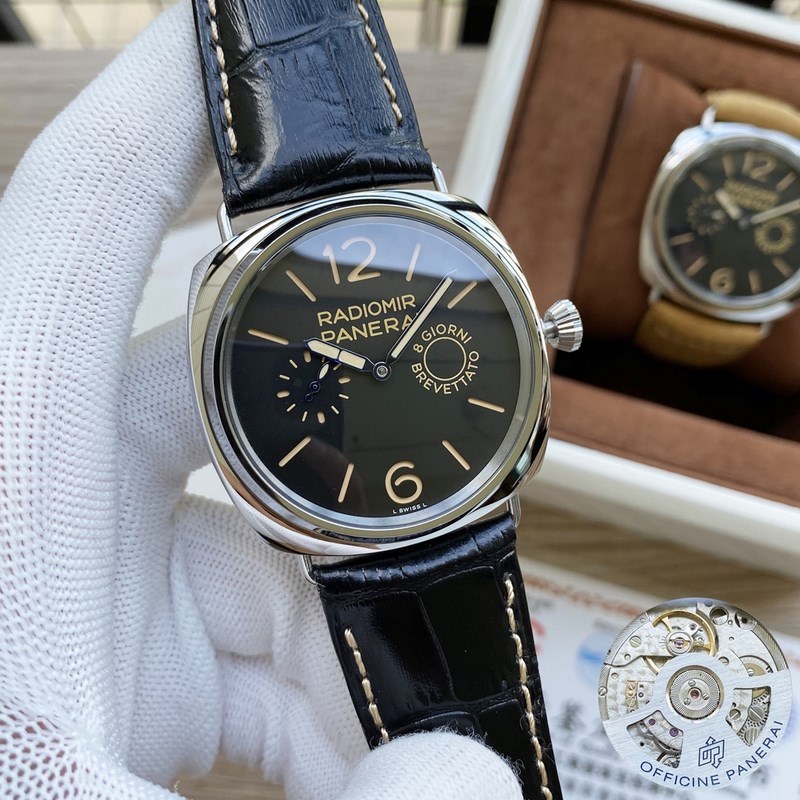 Panerai Radiomir PAM000992 Sandwich Structure Oil-Tanned Calfskin-5