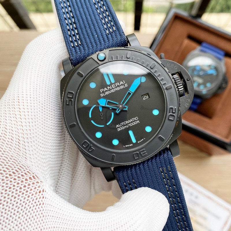 Panerai Submersible BMG-Tech 47mm Metal Glass Replica Watch-1