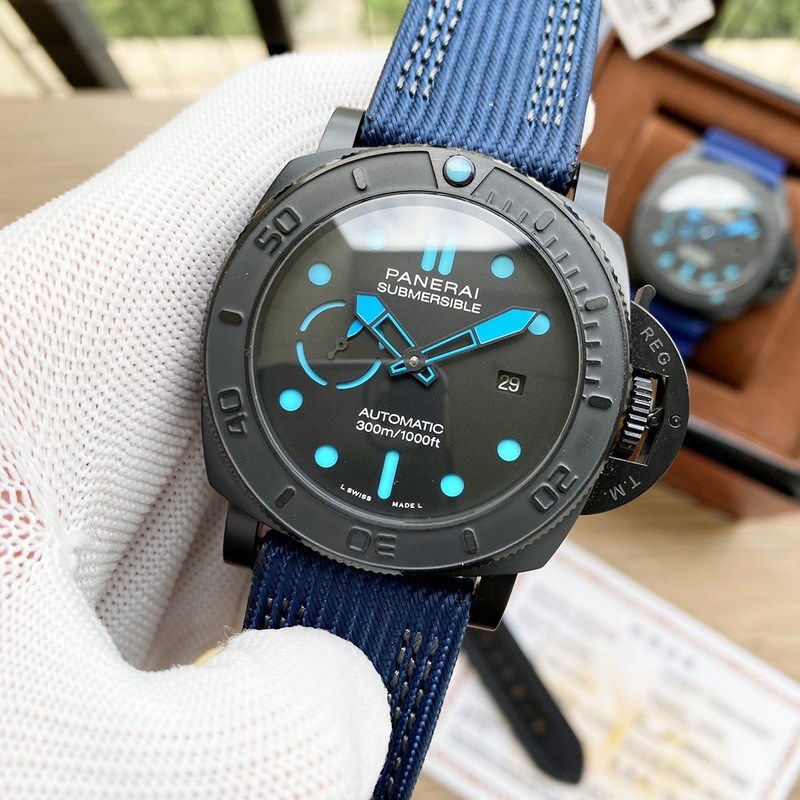 Panerai Submersible BMG-Tech 47mm Metal Glass Replica Watch-2