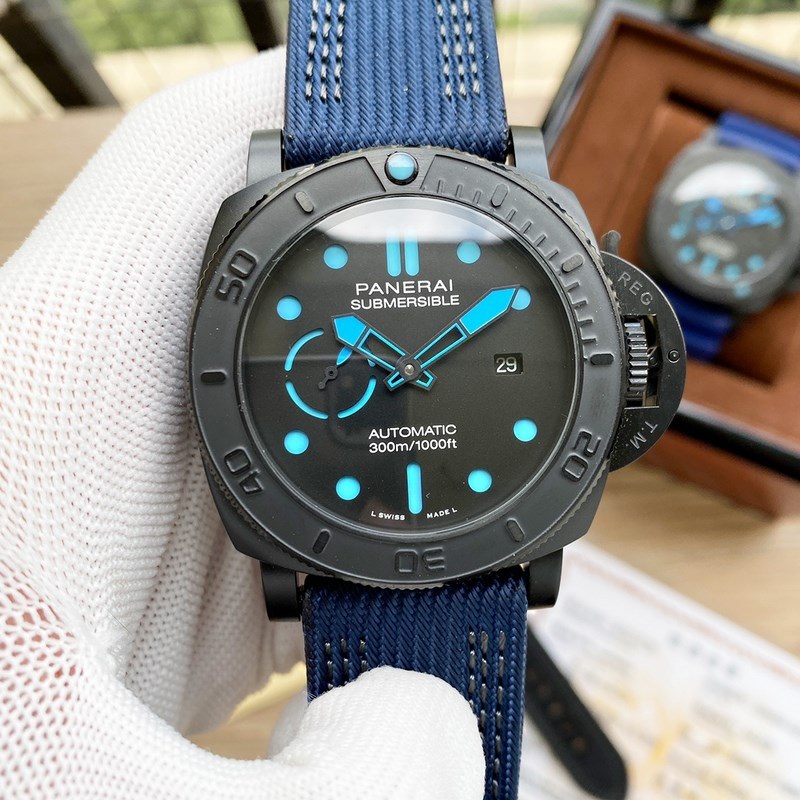 Panerai Submersible BMG-Tech 47mm Metal Glass Replica Watch-4