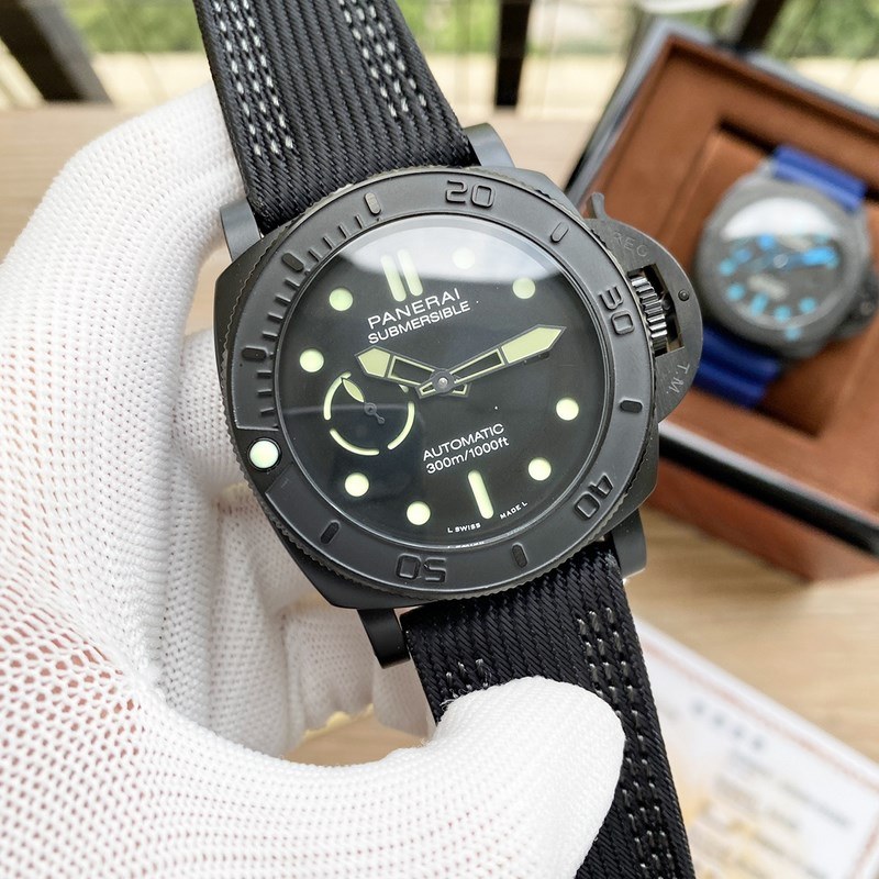 Panerai Submersible BMG-Tech 47mm Metal Glass Replica Watch-5