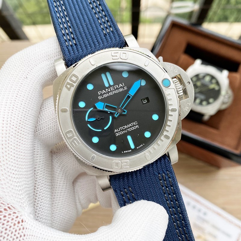 Panerai Submersible BMG-TECH 47mm Metal Glass Replica Watch-1