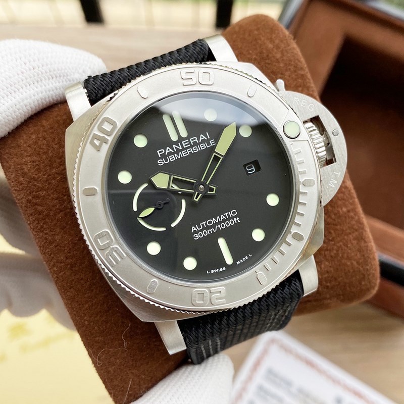 Panerai Submersible BMG-TECH 47mm Metal Glass Replica Watch-2