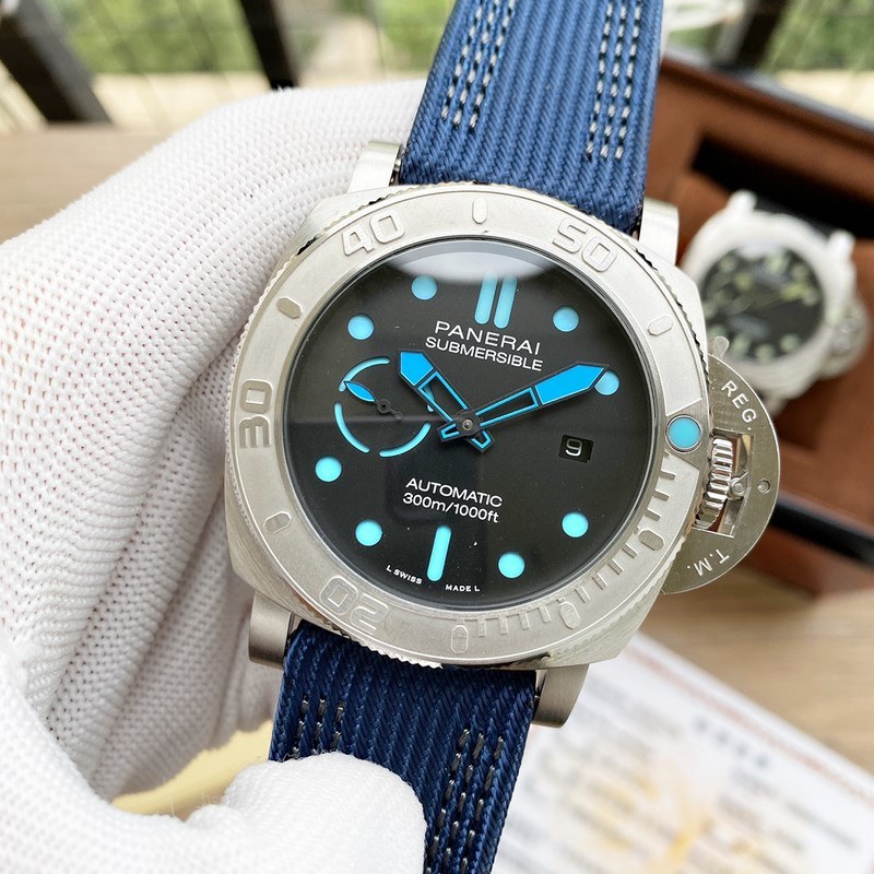 Panerai Submersible BMG-TECH 47mm Metal Glass Replica Watch-3