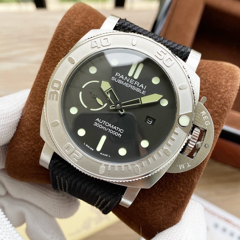 Panerai Submersible BMG-TECH 47mm Metal Glass Replica Watch-5