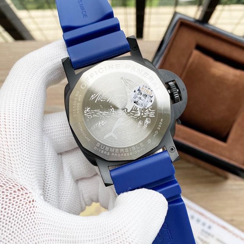 Panerai Submersible BMG-TECH 47mm Metal Glass Replica Watch-8