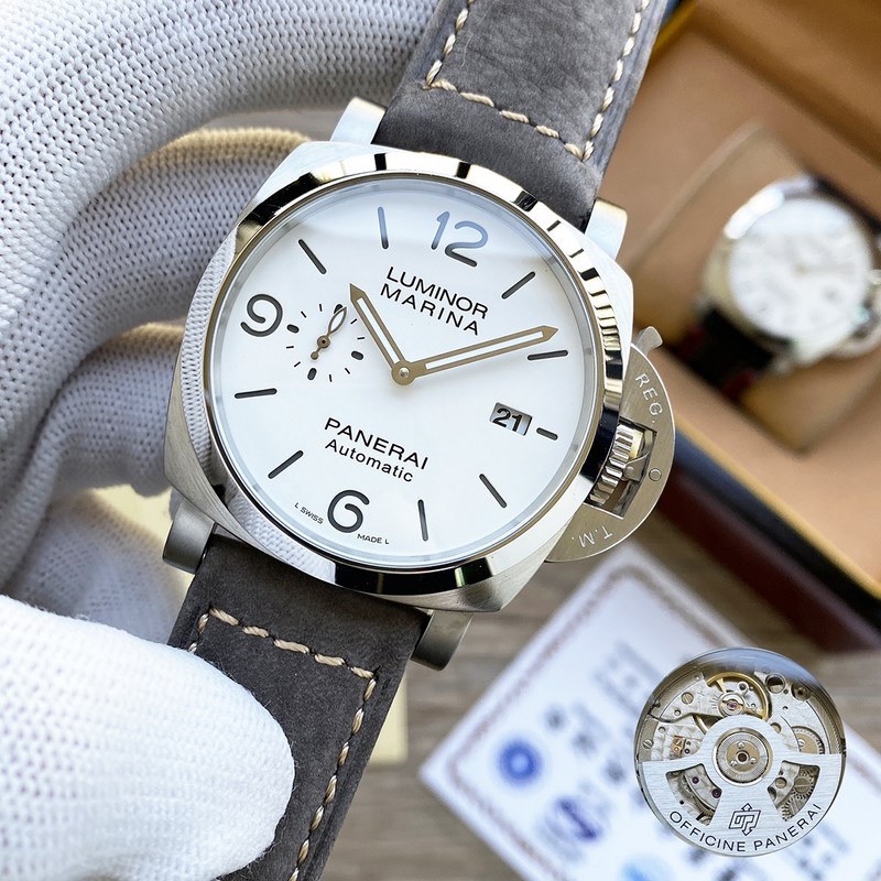 Panerai Luminor 1950 44mm Polished 316L Stainless Steel-3