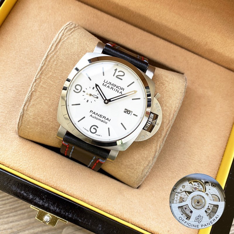 Panerai Luminor 1950 44mm Polished 316L Stainless Steel-4