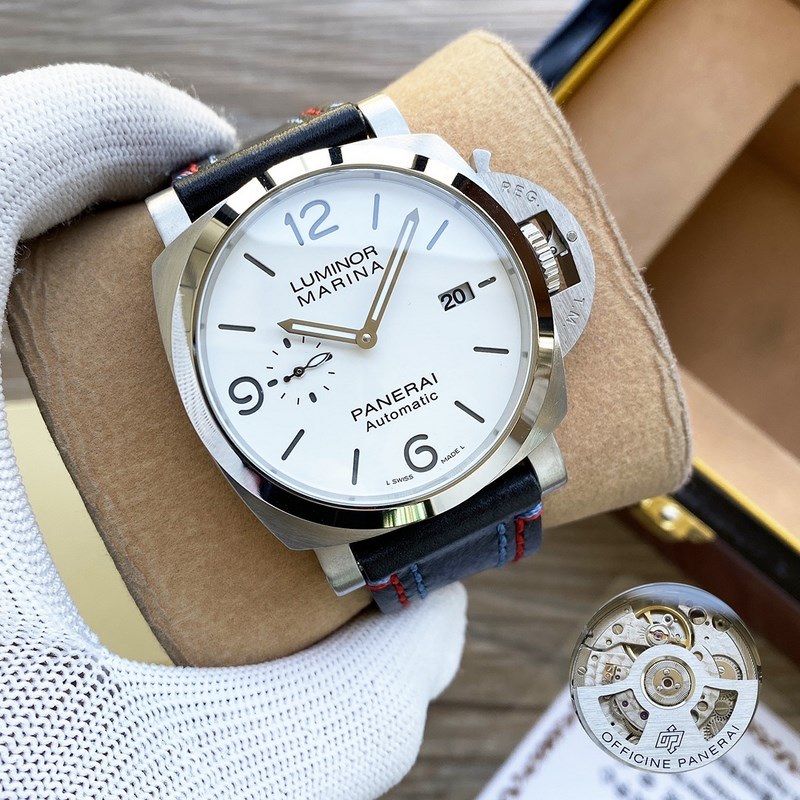 Panerai Luminor 1950 44mm Polished 316L Stainless Steel-5