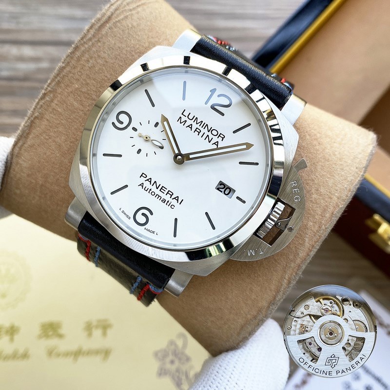 Panerai Luminor 1950 44mm Polished 316L Stainless Steel-6