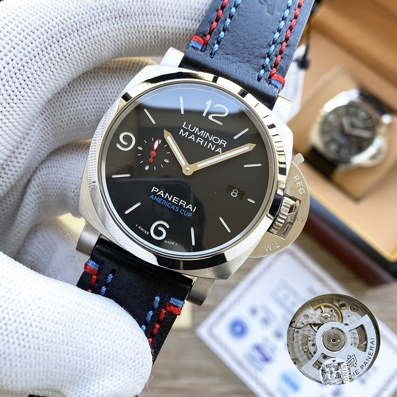 Panerai Luminor 1950 44mm Polished 316L Steel-2