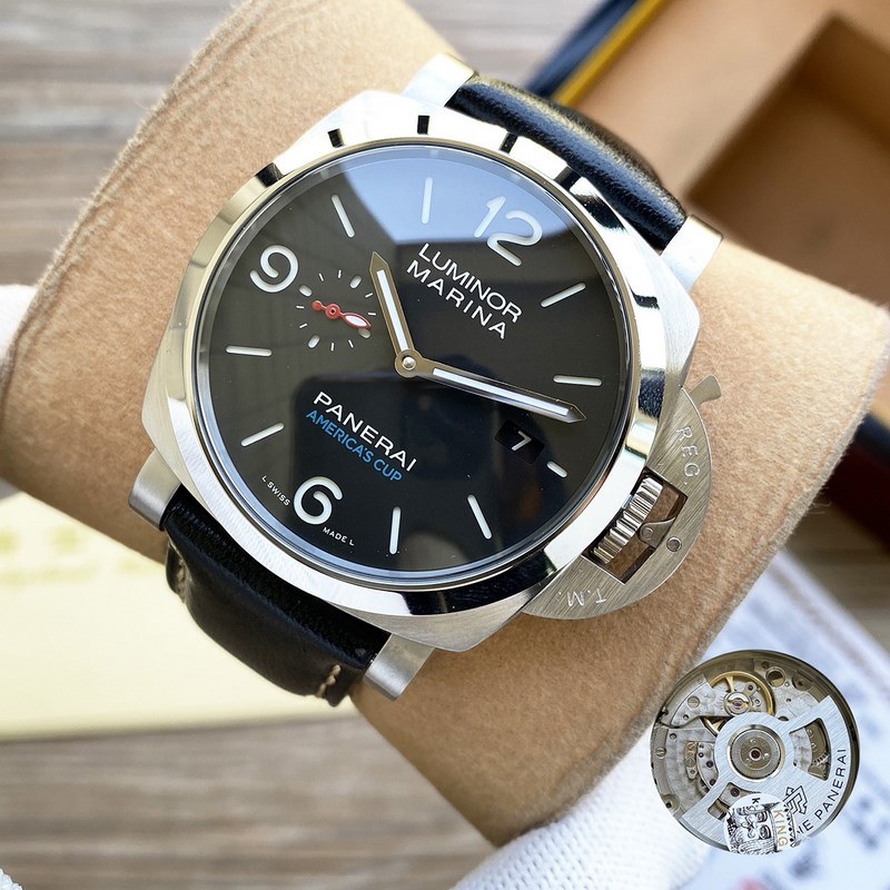 Panerai Luminor 1950 44mm Polished 316L Steel-5