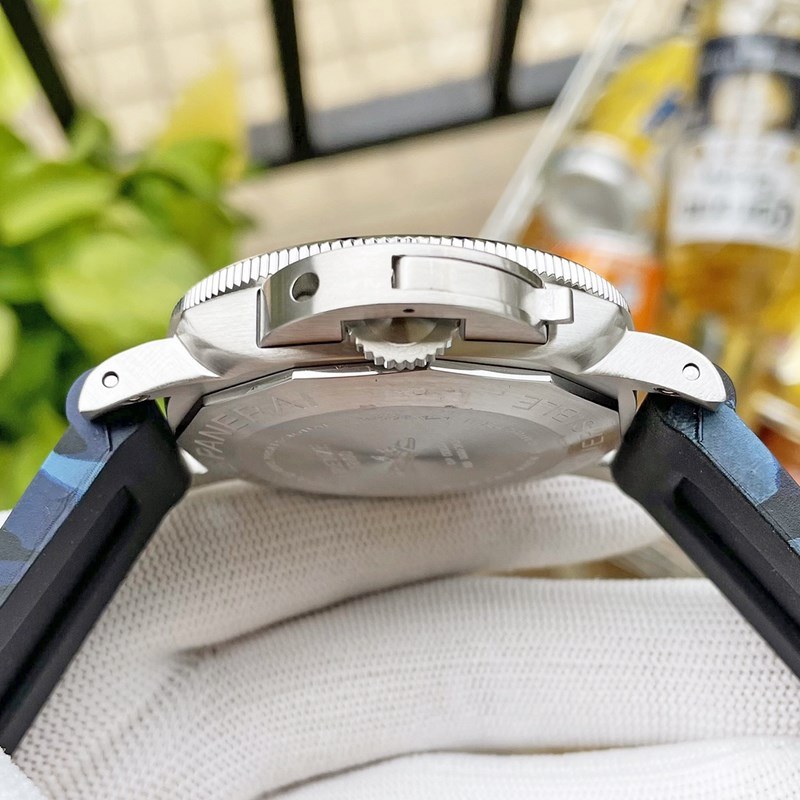 Panerai Submersible Verde Militare 47mm Dive Replica Watch-6