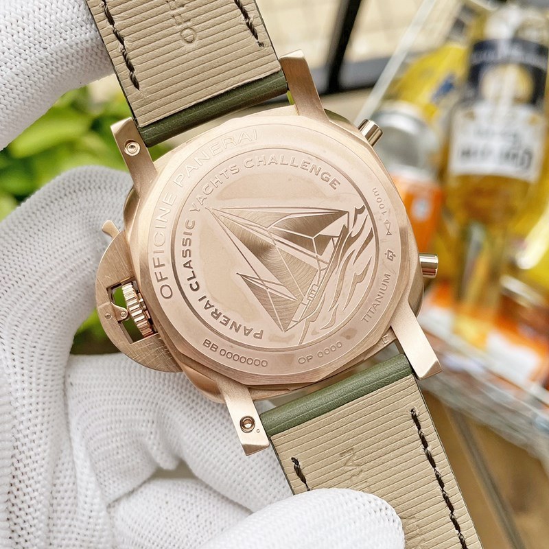 Panerai Submersible Verde Militare 47mm Dive Replica Watch-5