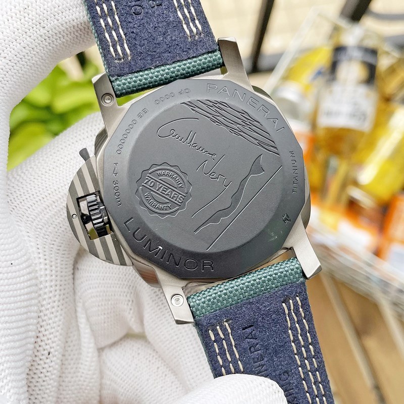 Panerai Submersible Verde Militare 47mm | Luxury Diving Replica Watch-4