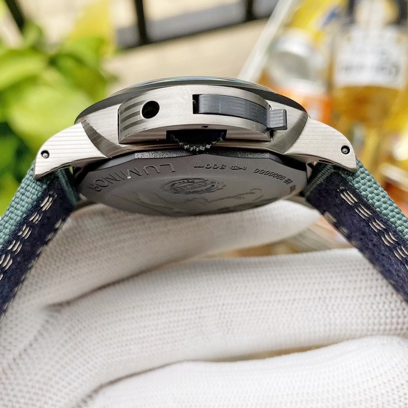 Panerai Submersible Verde Militare 47mm | Luxury Diving Replica Watch-5