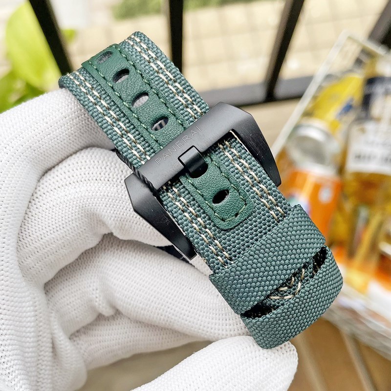 Panerai Submersible Verde Militare 47mm | Luxury Diving Replica Watch-6