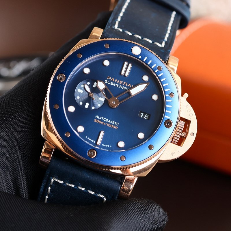 Panerai Submersible BMG-TECH 47mm Metal Glass Replica Watch-4