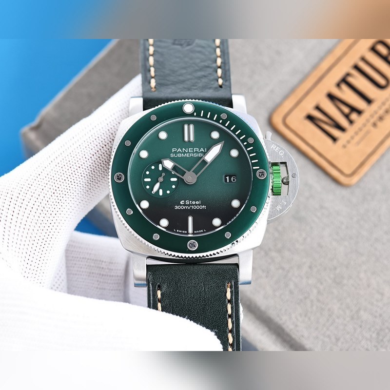 Panerai Submersible BMG-TECH 47mm Metal Glass Replica Watch-2