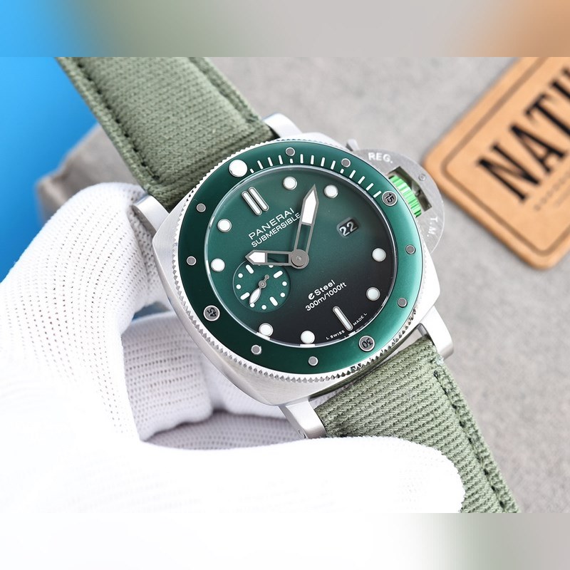 Panerai Submersible BMG-TECH 47mm Metal Glass Replica Watch-4