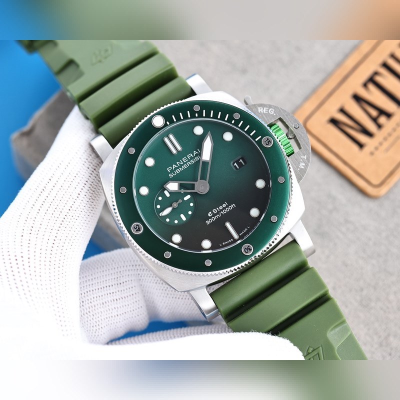 Panerai Submersible BMG-TECH 47mm Metal Glass Replica Watch-5