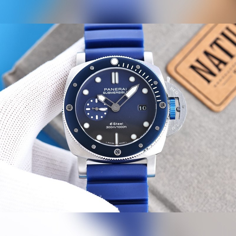 Panerai Submersible BMG-TECH 47mm Metal Glass Replica Watch-0