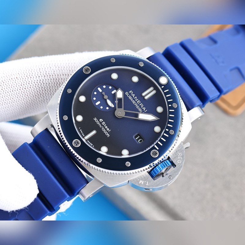 Panerai Submersible BMG-TECH 47mm Metal Glass Replica Watch-2