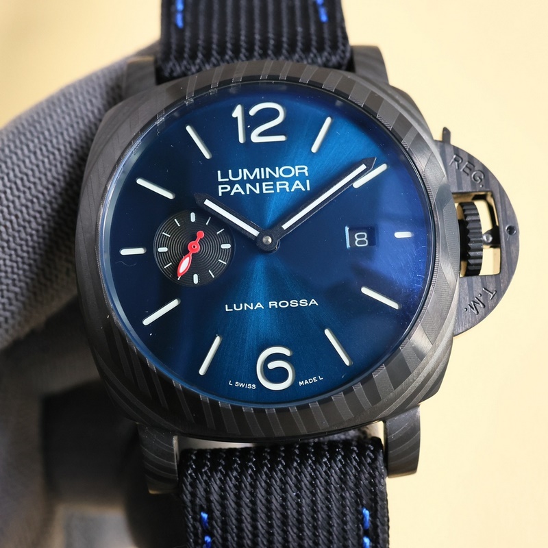 Panerai Submersible BMG-TECH 47mm Metal Glass Dive Replica Watch-2
