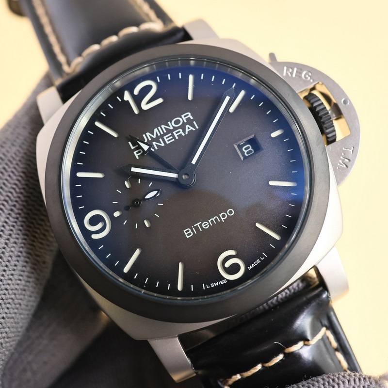 Panerai SUBMERSIBLE BMG-TECH 47mm Dive Replica Watch with Metal Glass-5