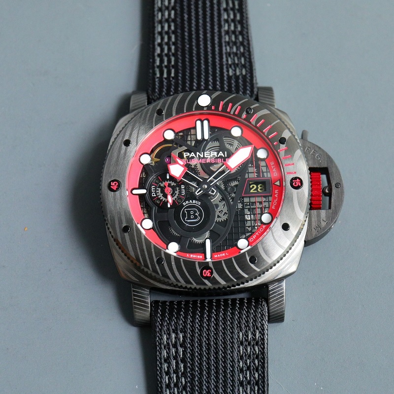 Panerai V7 Submersible BMG-TECH 47mm Dive Replica Watch-4
