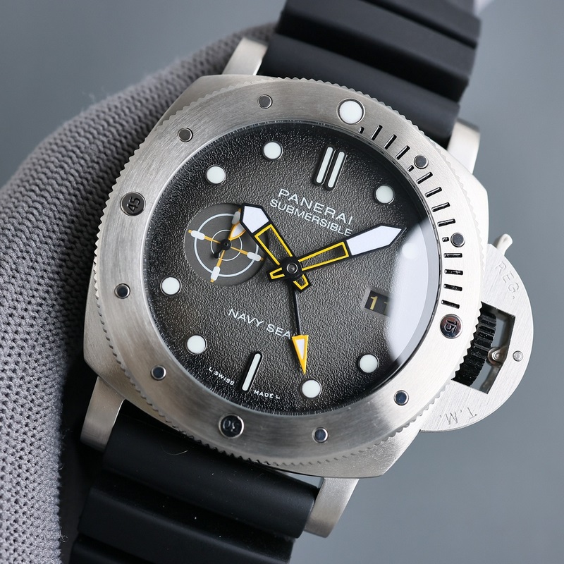 Panerai Submersible Automatic Mechanical Replica Watch High Quality Dive Timepiece-4