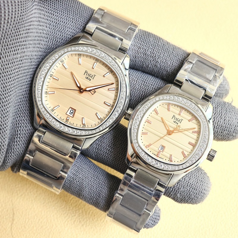 Piaget Polo Thin Couple Replica Watch Elegant Design Quality Craftsmanship-3