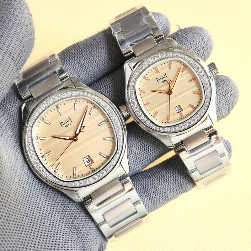 Piaget Polo Thin Couple Replica Watch Elegant Design Quality Craftsmanship-4