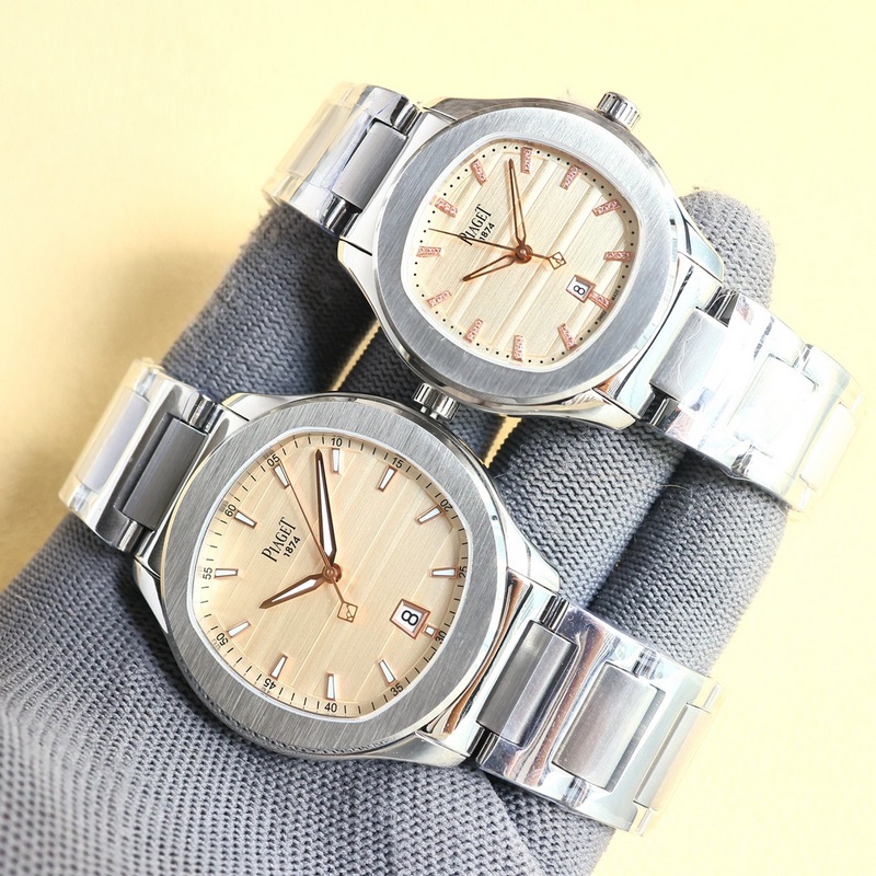 Piaget Polo Couple Replica Watch Slim Design Notable Quality-4