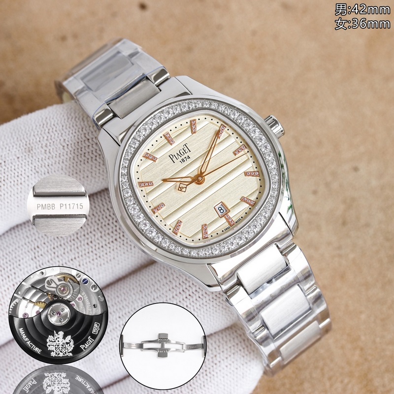 Piaget Polo Couple Replica Watch Ultra-thin Elegant Design Luxury Quality-3