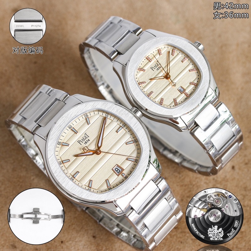 Piaget Polo Couple's Replica Watch Slim Design Elegant Quality-4