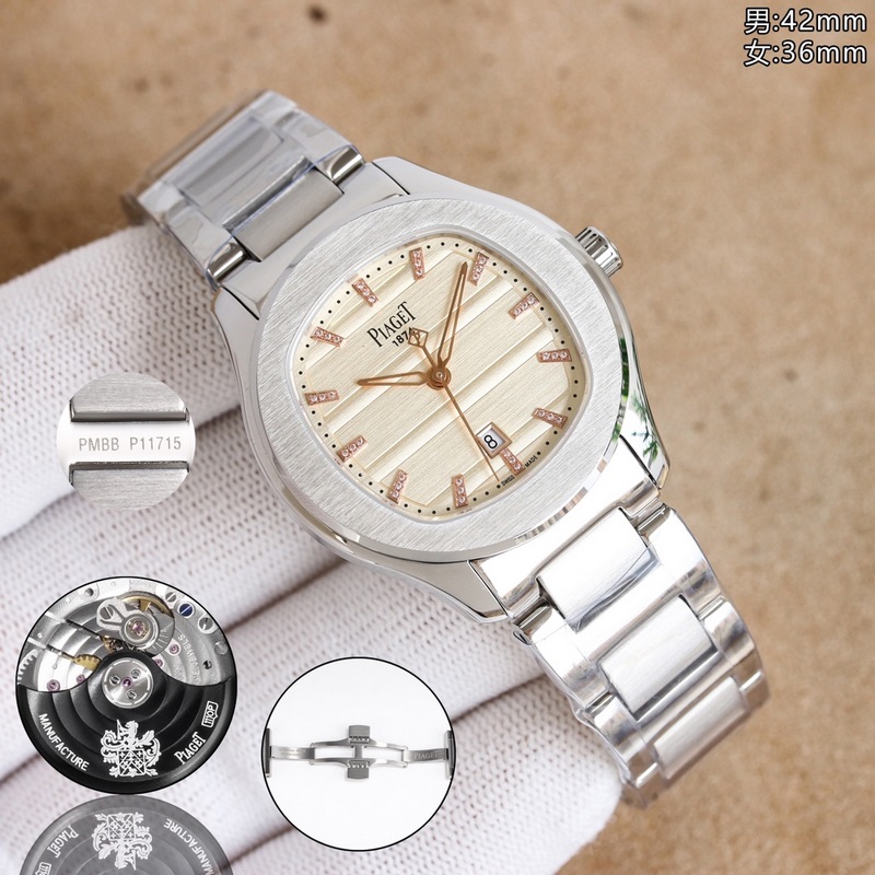 Piaget Polo Couple's Replica Watch Slim Design Elegant Quality-5