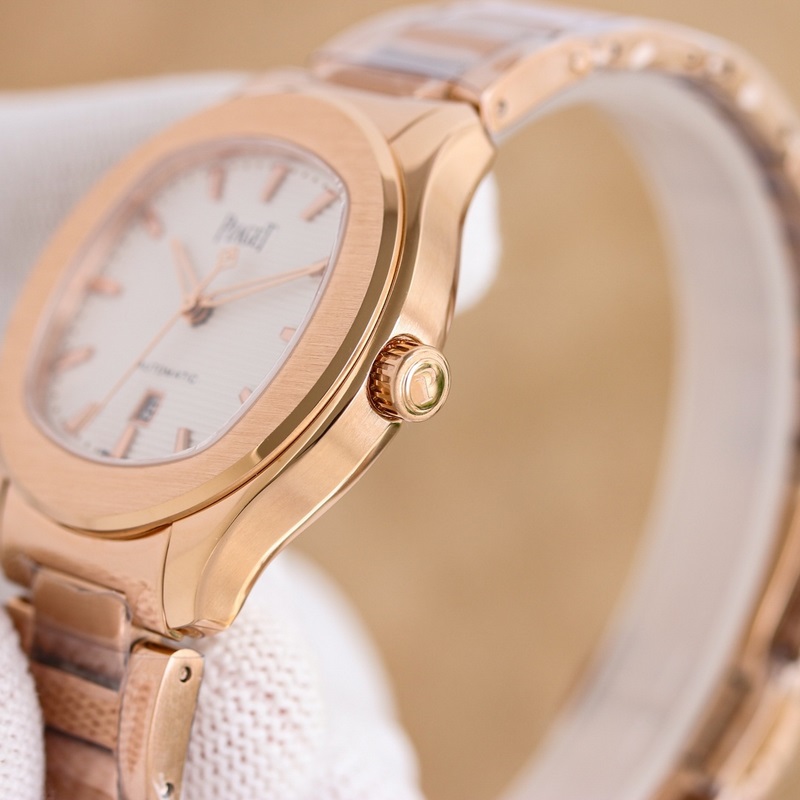Piaget Polo Couple Replica Watch Slim Design Quality Testaments Mini Nautilus-5