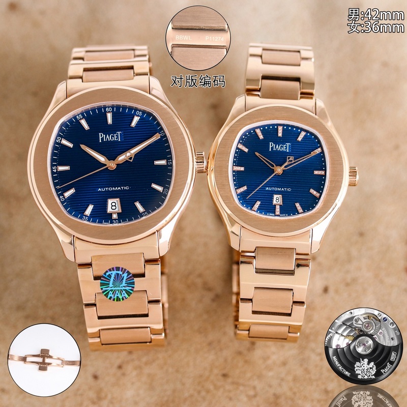 Piaget Polo Couple Replica Watch Ultra-thin Elegant Durable-2