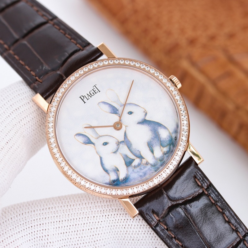 Piaget Altiplano Ultra-Thin Replica Watch by Master Enamel Artist-3
