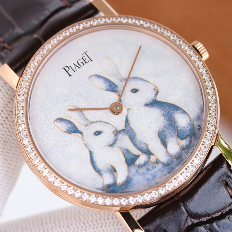 Piaget Altiplano Ultra-Thin Replica Watch by Master Enamel Artist-6