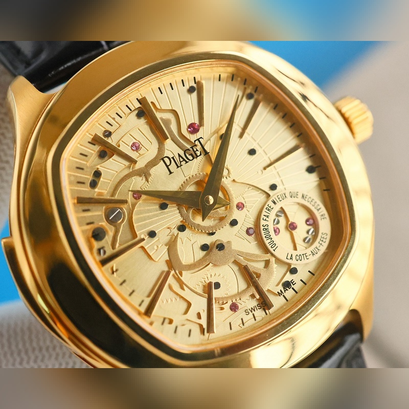 Piaget Emperador G0A38019 Black Band Stylish Luxury Timepiece-2