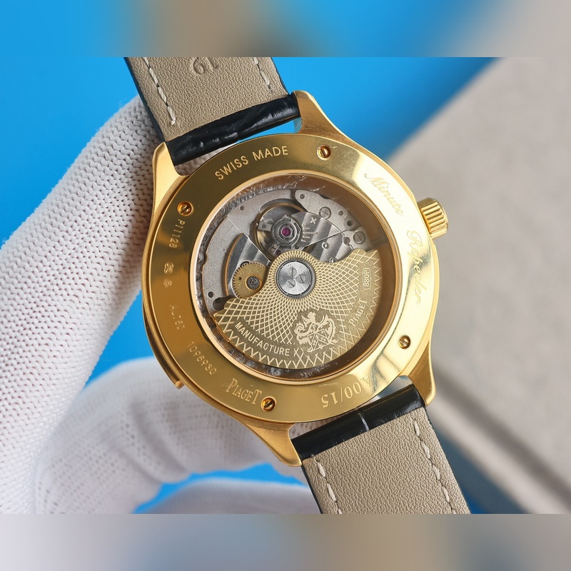 Piaget Emperador G0A38019 Black Band Stylish Luxury Timepiece-7